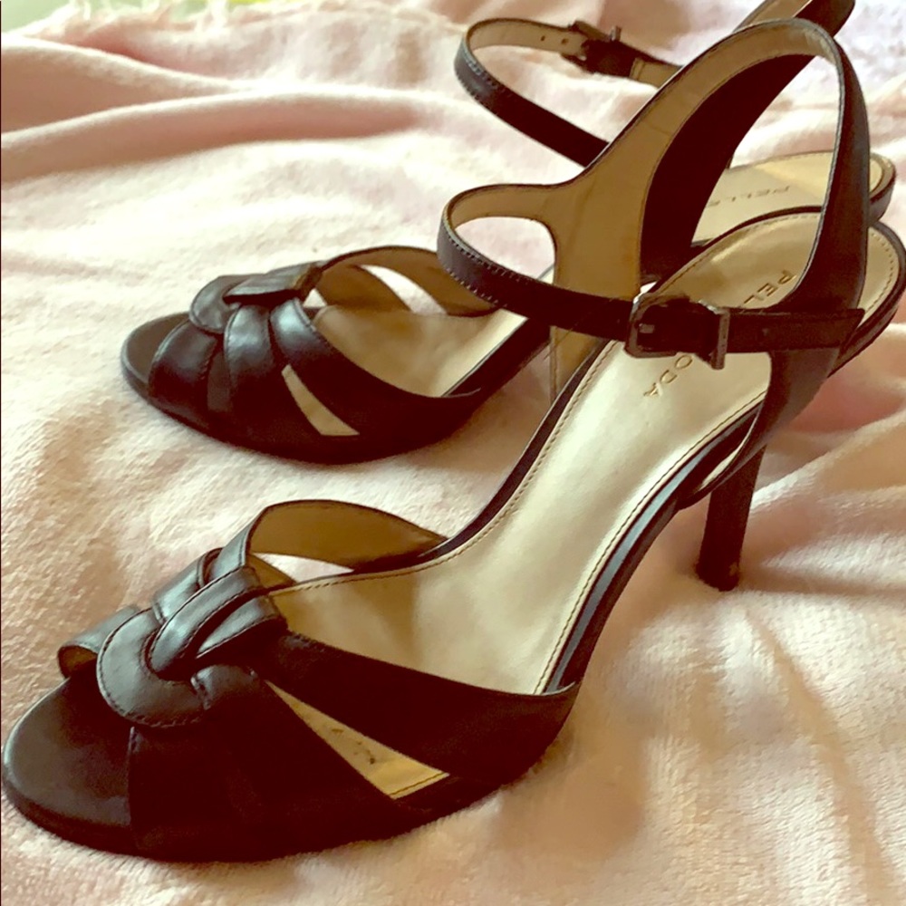 Pelle Moda Strappy Heels Size 10B.